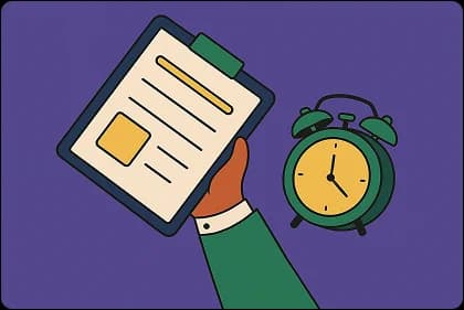 Person receiving financial alerts