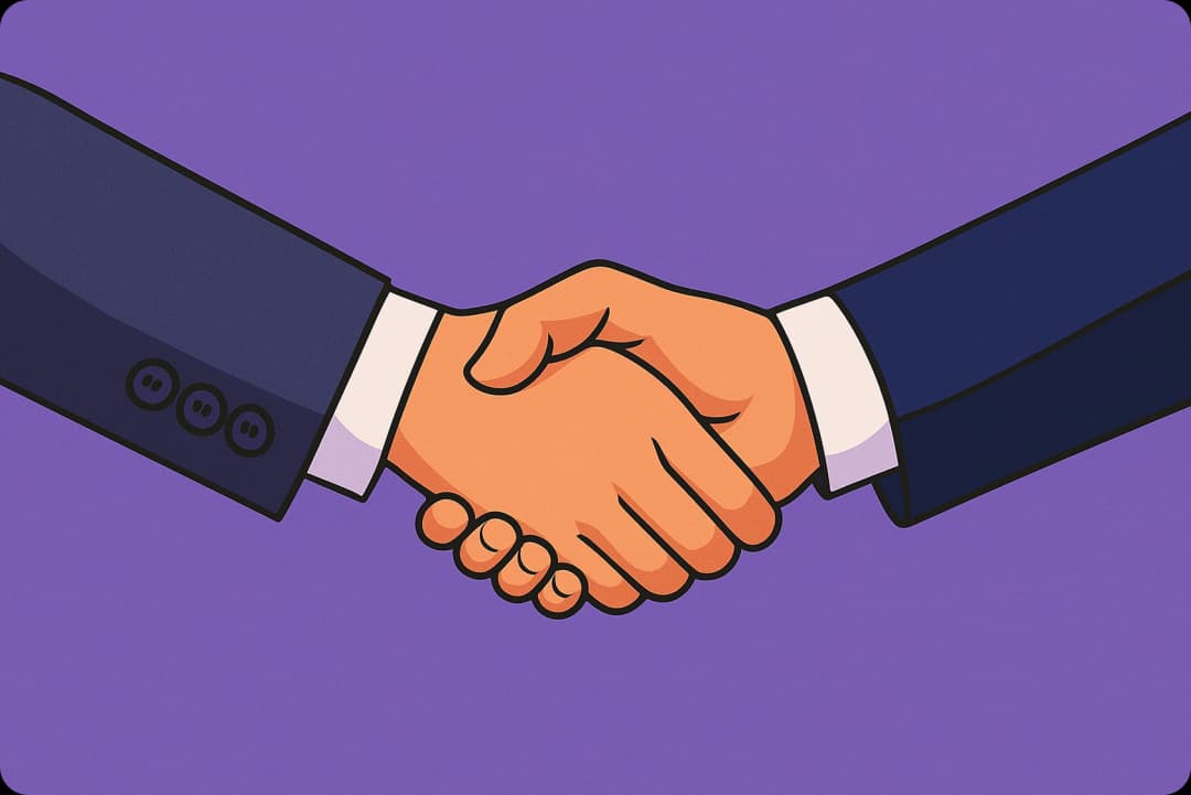 Person receiving financial alerts