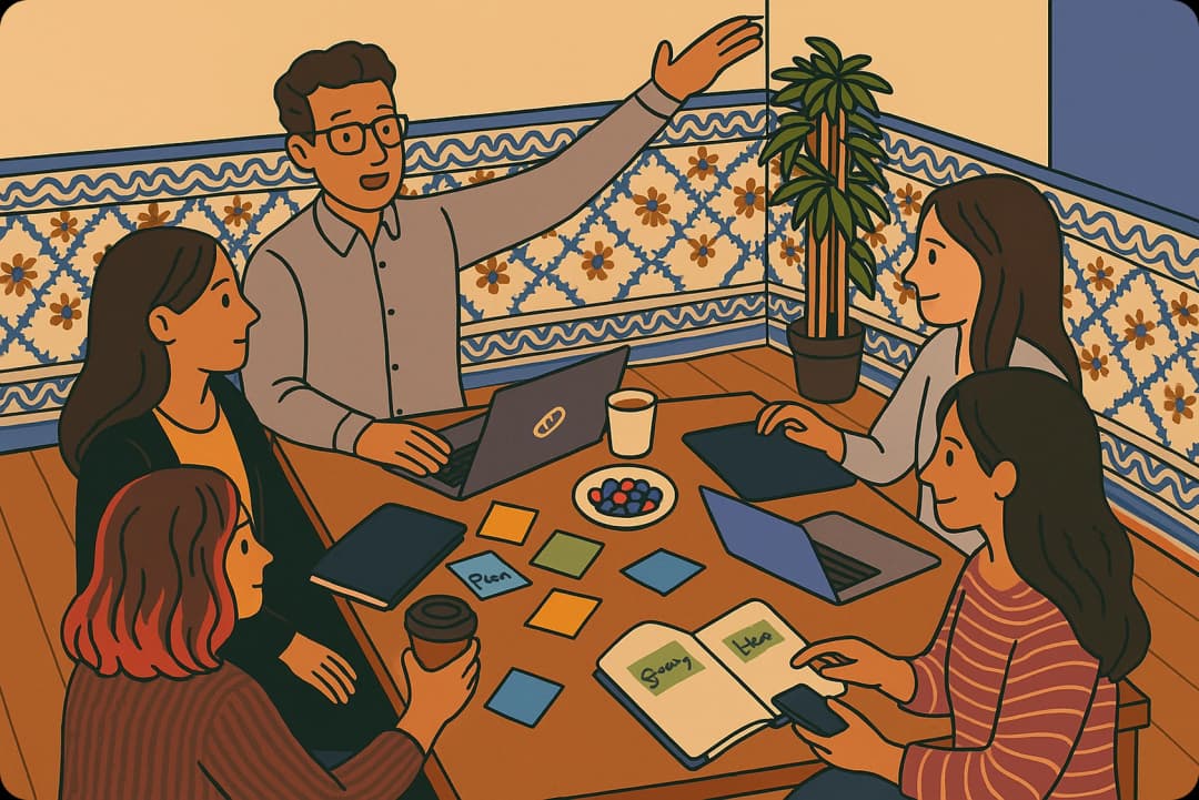 Client using mobile investment app